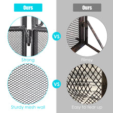 Load image into Gallery viewer, 3 Panel Foldable Fire Screen Protector Fireplace Fence Fire Safety Guard Shield