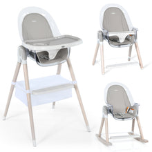 Load image into Gallery viewer, 3 in 1 Convertible Infant Highchair Baby Dining Chair w/Removable Tray Footrest