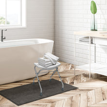 Load image into Gallery viewer, Adjustable Padded Shower Chair Folding Bathroom Tub Stool Benches W/ Handles