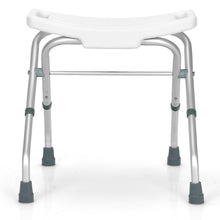 Load image into Gallery viewer, Adjustable Padded Shower Chair Folding Bathroom Tub Stool Benches W/ Handles