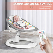 Load image into Gallery viewer, Electric Baby Bouncer Chair Newborn Rocking Chair w/ Remote Control Mosquito Net