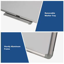 Load image into Gallery viewer, Double Sided Magnetic Whiteboard Aluminum Hanging Board W/ Magnets Pens & Eraser
