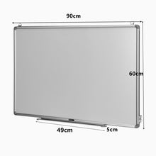 Load image into Gallery viewer, Double Sided Magnetic Dry Erase Whiteboard Portable Hanging Board w/Pen Tray