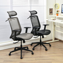 Load image into Gallery viewer, Ergonomic Mesh Office Rolling Executive Chair High Back w/Lumbar Support Armrest