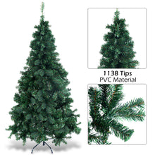 Load image into Gallery viewer, 2.4m Green Christmas Tree Xmas Traditional Artificial Decoration