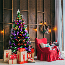 Load image into Gallery viewer, 1.5m Fiber Optic Artificial Christmas Tree LED Blossom Effects W/ Top Star