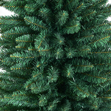 Load image into Gallery viewer, 1.8m Green Artificial Pine Christmas Tree Slim Decoration Xmas W/ Metal Stand