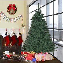 Load image into Gallery viewer, 5FT Artificial Christmas Tree Luxury Pre-lit Green Xmas Trees11 Modes LED Lights