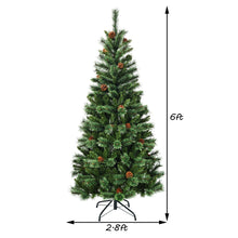 Load image into Gallery viewer, 180 CM Unlit Artificial Christmas Tree