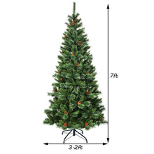Load image into Gallery viewer, 210 CM Unlit Artificial Christmas Tree