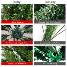 Load image into Gallery viewer, 210 CM Unlit Artificial Christmas Tree