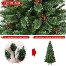 Load image into Gallery viewer, 210 CM Unlit Artificial Christmas Tree