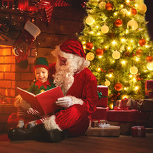 Load image into Gallery viewer, 6FT Artificial Pre-Lit Christmas Tree 250 Warm LED Lights Xmas Tree Decoration