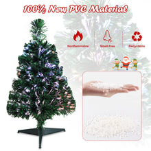 Load image into Gallery viewer, 2FT Tabletop Christmas Tree Fiber Optic Xmas Tree Decoration Color Changing