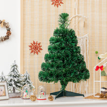 Load image into Gallery viewer, 2FT Tabletop Christmas Tree Fiber Optic Xmas Tree Decoration Color Changing