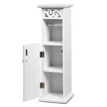 Load image into Gallery viewer, 3 Tier Wooden Freestanding Bathroom Toilet Tissue Cabinet Paper Roll Holder