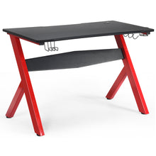 Load image into Gallery viewer, Gaming Computer Desk Carbon Effect Writing Racing Table Study Workstation Home