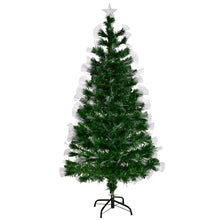 Load image into Gallery viewer, 1.5m Fiber Optic Artificial Christmas Tree LED Blossom Effects W/ Top Star