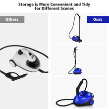 Load image into Gallery viewer, 2000W Steam Mop Hand Held Cleaner Steamer Floor Carpet Wash Window Multi-purpose