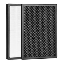 Load image into Gallery viewer, COSTWAY Air Purifier with H13 True HEPA Air Filter, Activated Carbon Filter, Sleep Mode, Air Quality