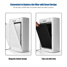 Load image into Gallery viewer, COSTWAY Air Purifier with H13 True HEPA Air Filter, Activated Carbon Filter, Sleep Mode, Air Quality