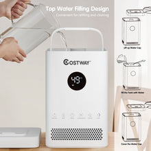 Load image into Gallery viewer, 3.5L Top-fill Mist Humidifier w/Smart Sleep Mode 12H Timer 30 Working Hours Home