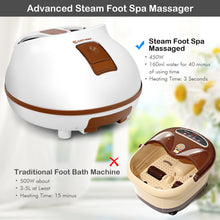 Load image into Gallery viewer, Foot Massage Machine w/Heating Function 3-Level Temperature Adjustment