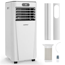 Load image into Gallery viewer, Portable Air Conditioner w/ Remote Control, AC Unit w/ Cooling, Dehumidifying, Fan & Sleep Mode, 9000 BTU Cools Up to 30㎡, 24H Timer & LED Display, Air Cooler w/ Window Kit