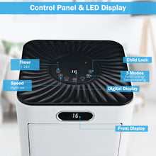 Load image into Gallery viewer, Portable Air Conditioner w/ Remote Control, AC Unit w/ Cooling, Dehumidifying, Fan & Sleep Mode, 9000 BTU Cools Up to 30㎡, 24H Timer & LED Display, Air Cooler w/ Window Kit