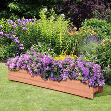 Load image into Gallery viewer, Outdoor Raised Garden Bed Fir Wood Elevated Flower Herbs Planter Growing Box