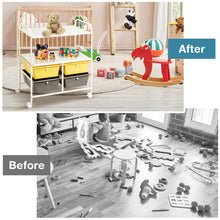 Load image into Gallery viewer, 4 Drawers Storage Trolley Mobile Rolling Utility Cart Home Office Organizer