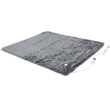 Load image into Gallery viewer, Electric Heated Over Throw Blanket Washable Soft Fleece w/ Monitor Warm Mattress
