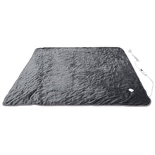 Load image into Gallery viewer, Electric Heated Over Throw Blanket Washable Soft Fleece w/ Monitor Warm Mattress