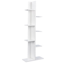Load image into Gallery viewer, 7 Tier Bookshelf Storage Display Rack Floor Standing Bookcase Shelving Organizer