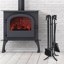 Load image into Gallery viewer, 5PCS Fireplace Tool Set Coal Fire Wood Burner Accessories Fireside Iron Tool