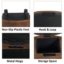 Load image into Gallery viewer, Upholstered Animal Shaped Storage Ottoman Ride-on Footrest Stool Rest Seat New