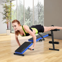 Load image into Gallery viewer, Foldable Adjustable Sit Up Bench Machine Weight Body Workout Barbell Home Gym