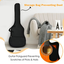 Load image into Gallery viewer, 41 Inch Full Size Steel-String Guitar Acoustic Guitar with Gig Bag Tuner Pick