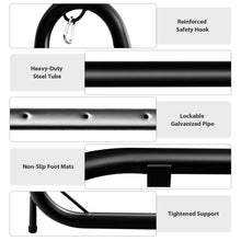 Load image into Gallery viewer, Large Heavy Duty C-stand Hanging Swing Egg Chair Hammock Frame Adjustable Height