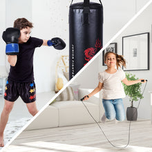 Load image into Gallery viewer, Kids' Exercise Boxing Rope Gloves Sandbag Suit Training Set W/ Rucksack Gift