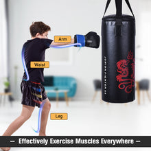Load image into Gallery viewer, Kids' Exercise Boxing Rope Gloves Sandbag Suit Training Set W/ Rucksack Gift
