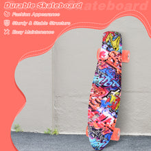 Load image into Gallery viewer, 22" Skateboard LED Light Up PU Wheel Complete Cruiser Retro Deck Kids Adults