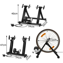 Load image into Gallery viewer, Foldable Bicycle Turbo Trainer Indoor Fitness Cycling Stand 8 Resistance Setting