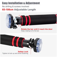 Load image into Gallery viewer, Household Horizontal Bar w/Non-slipping Foam Grip