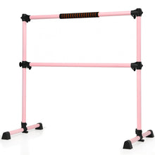 Load image into Gallery viewer, Double Ballet Barre Stretch Bar Portable Freestanding Dance Exercise Equipment