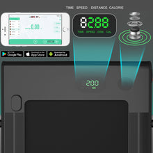 Load image into Gallery viewer, 2 in 1 Folding Treadmill Electric Walking Running Machine Bluetooth LED Display