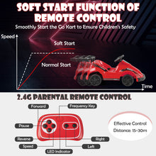 Load image into Gallery viewer, Kids Ride On Go Cart Battery Powered 6V Electric Ride On Vehicle Remote Control