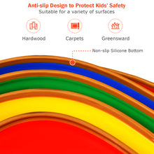 Load image into Gallery viewer, 5 PCS Kids Balance Stepping Stones Educational River Stones Game Non-slip Edge