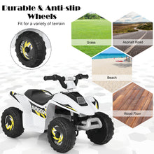 Load image into Gallery viewer, 6V Battery Powered Ride on Quad Bike ATV Electric Mini Vehicle Car For Toddler