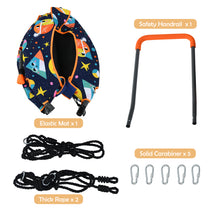 Load image into Gallery viewer, Convertible Swing & Trampoline Set Kids Saucer Tree Swing